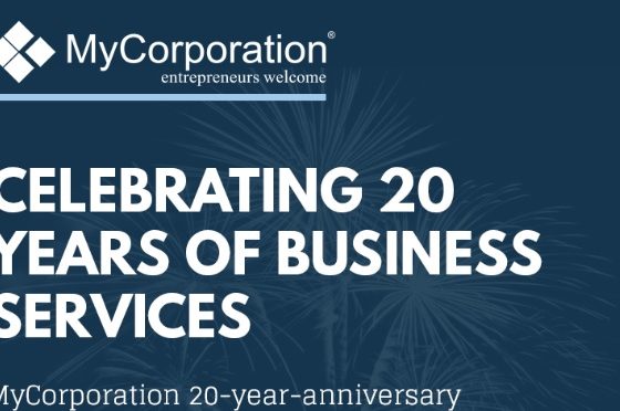 MyCorporation Celebrates 20 Years of Business Services [INFOGRAPHIC]